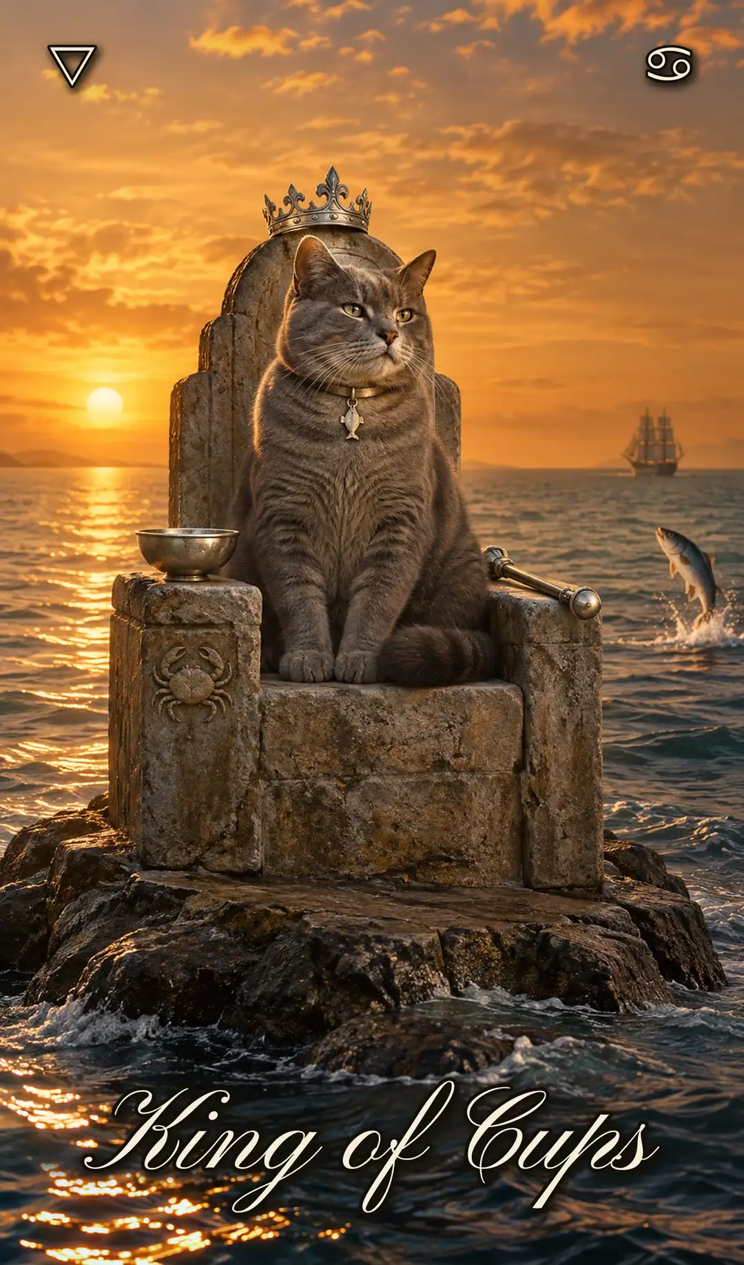 King of Cups, Cat deck