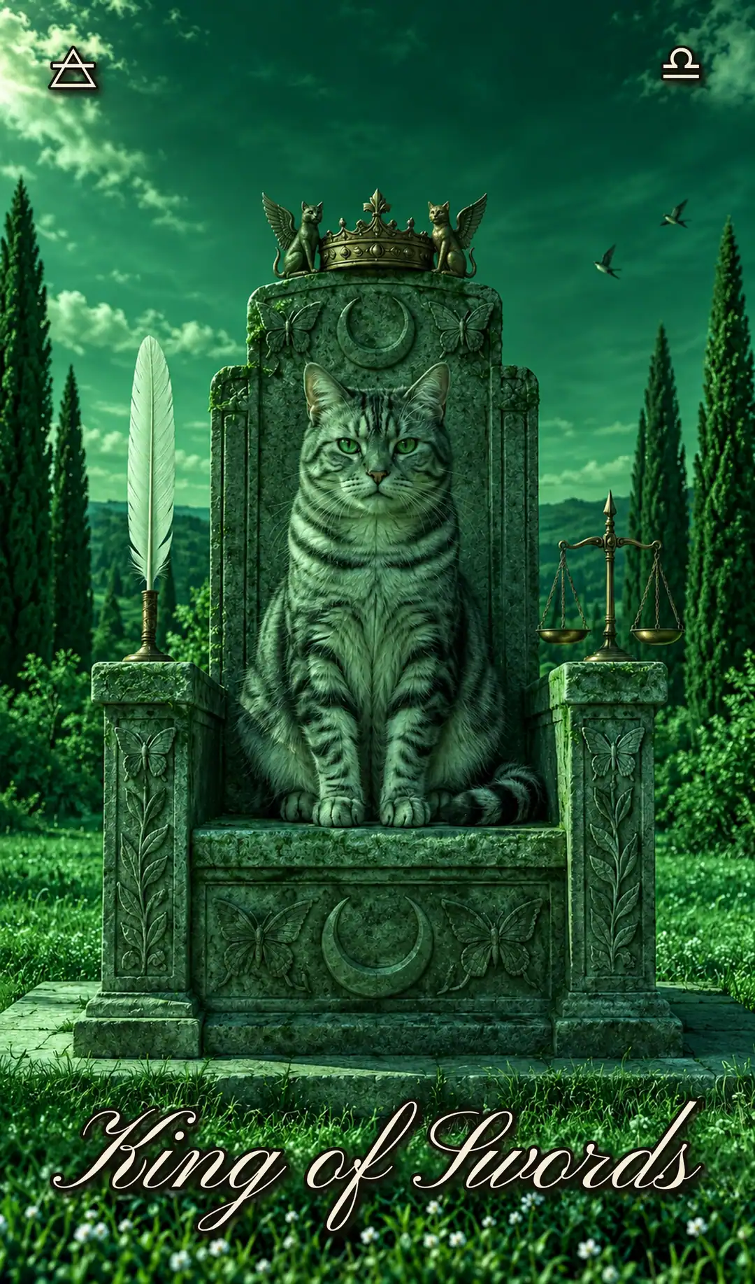 King of Swords, Cat deck