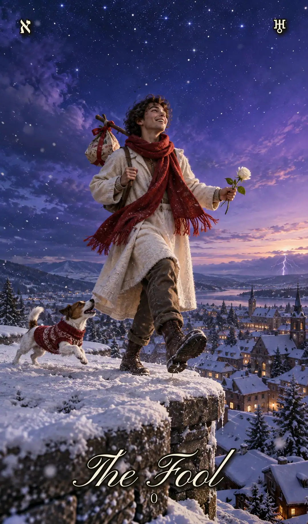 The Fool, 0. Christmas deck.