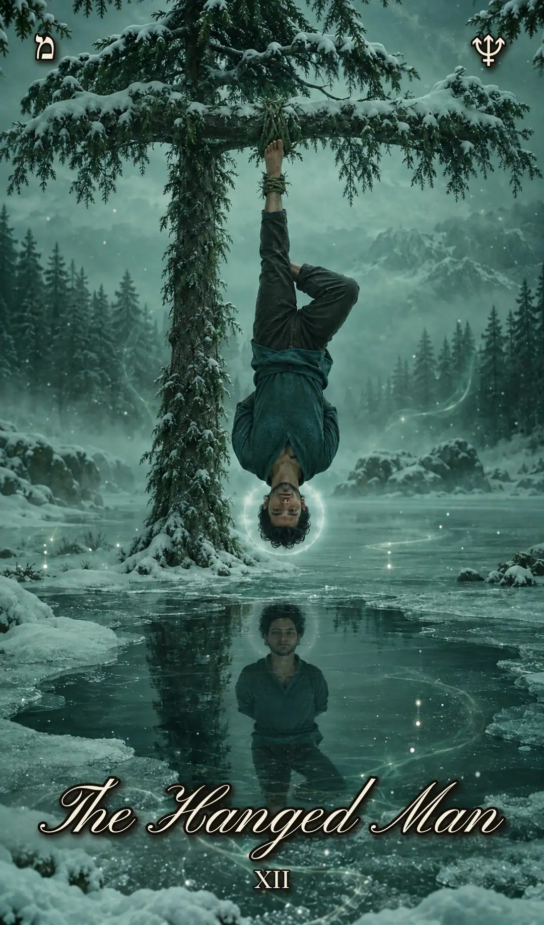 The Hanged Man, XII. Christmas deck.