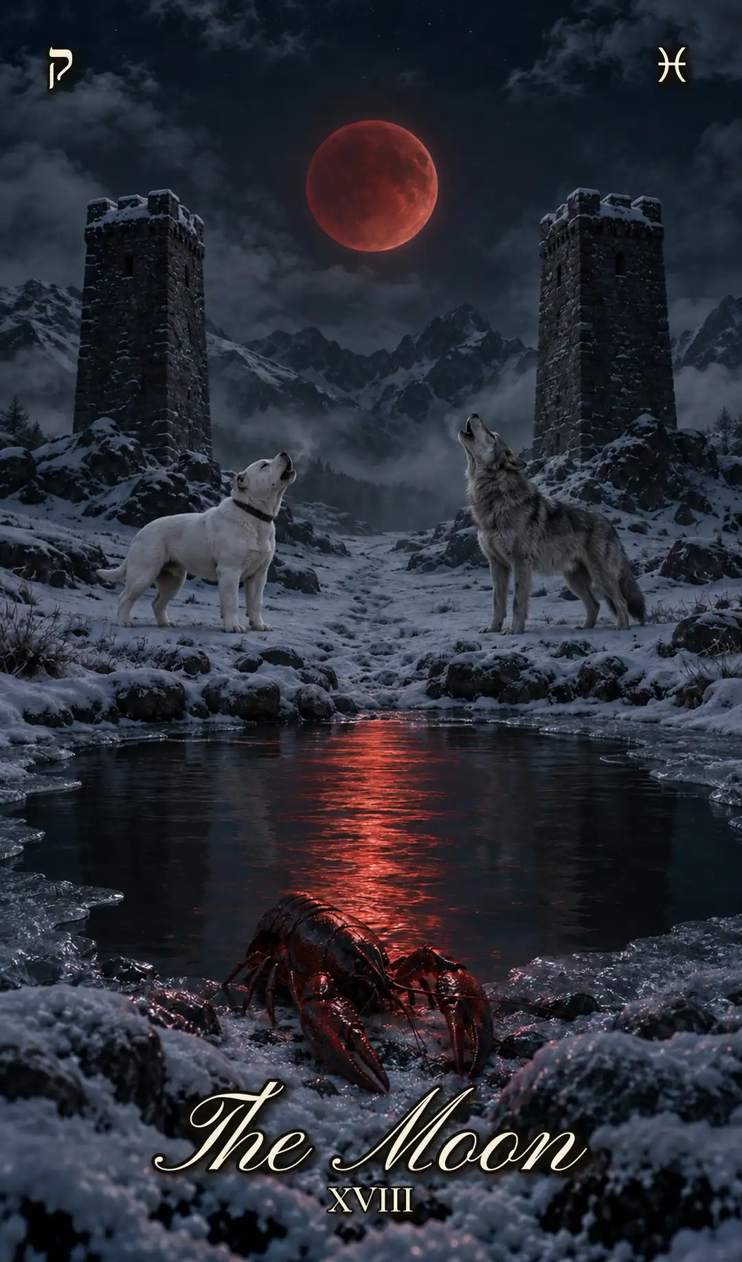 The Moon, XVIII. Christmas deck.