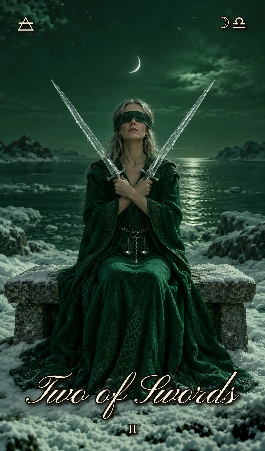 Two of Swords, II. Christmas deck.