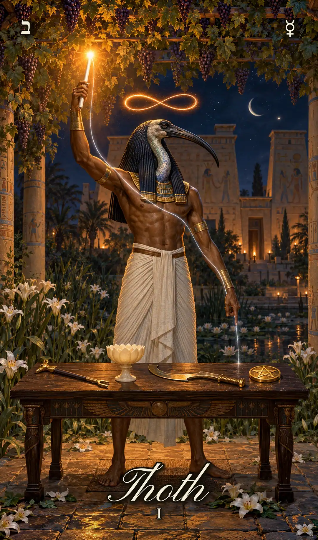 Thoth, Isis deck