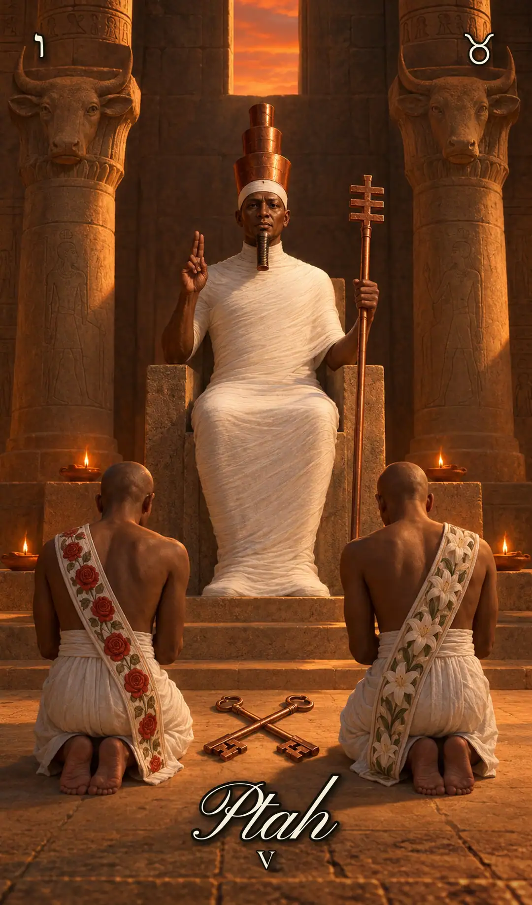 Ptah, Isis deck
