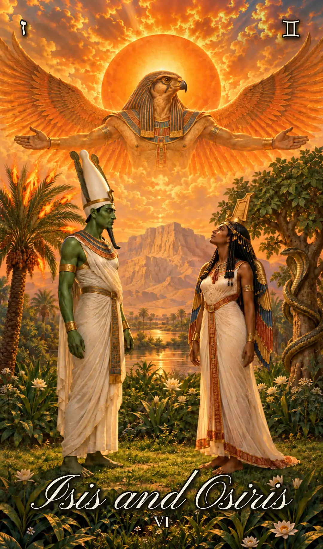 Isis and Osiris, Isis deck