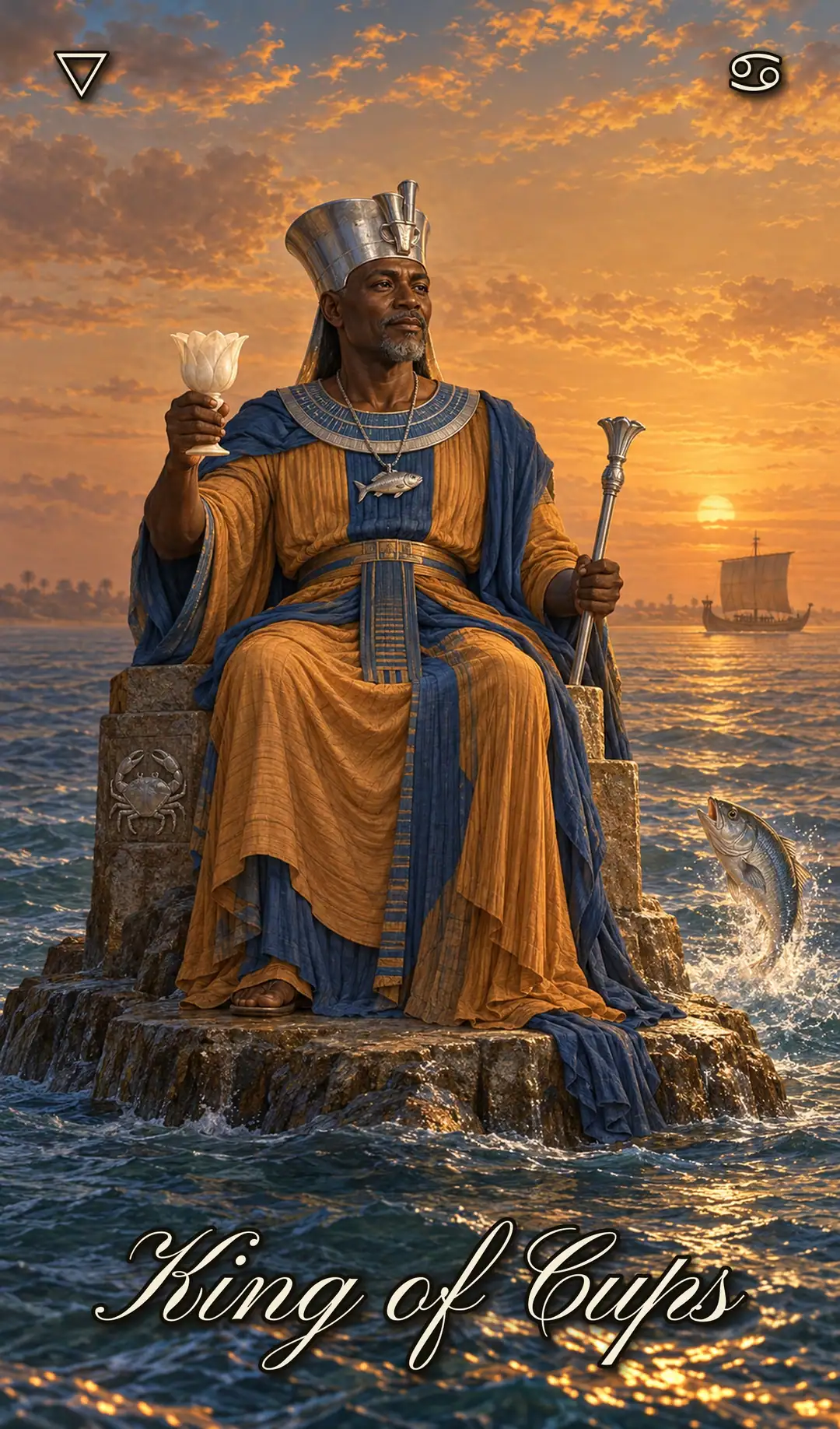 King of Cups, Isis deck