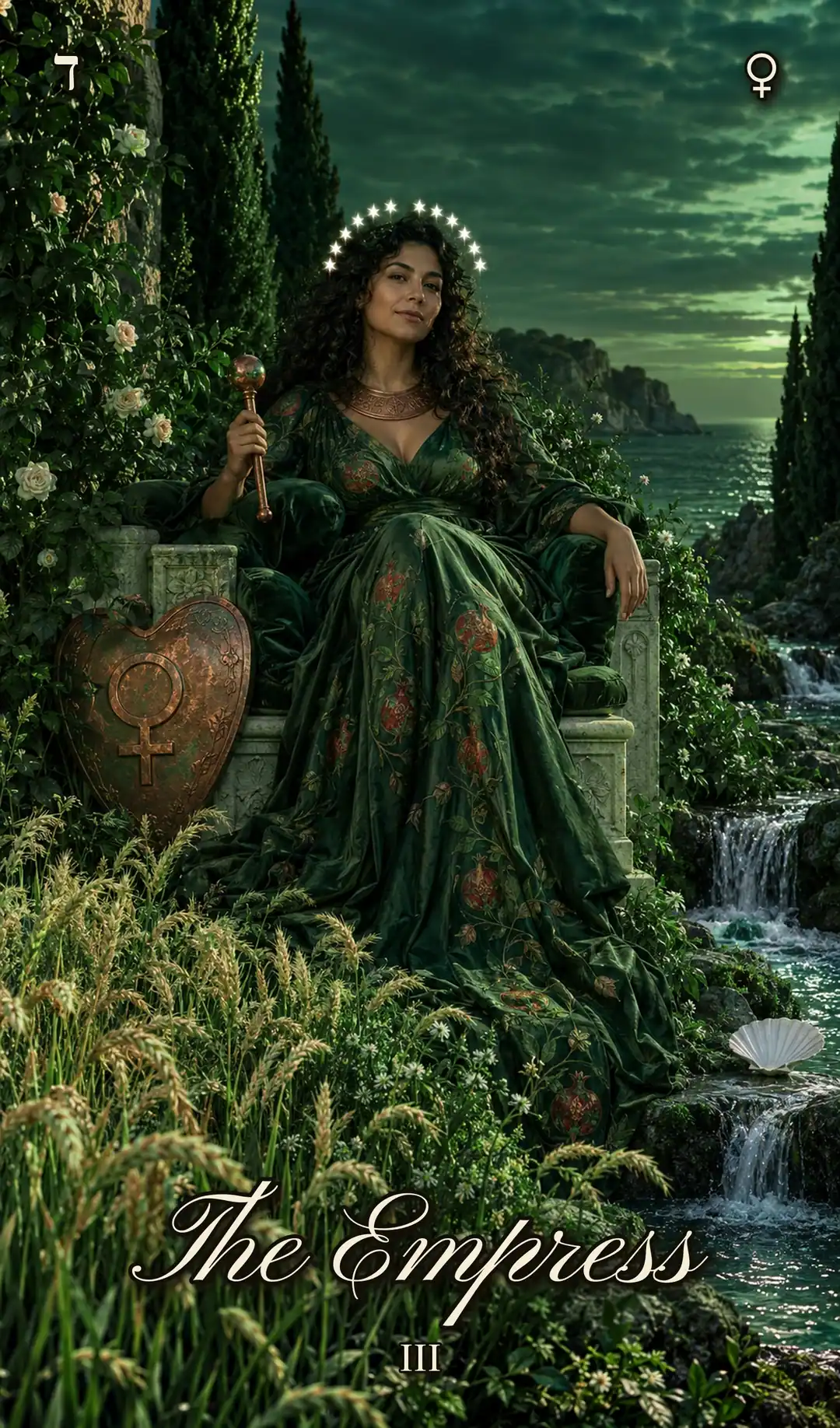 The Empress, Pisces deck