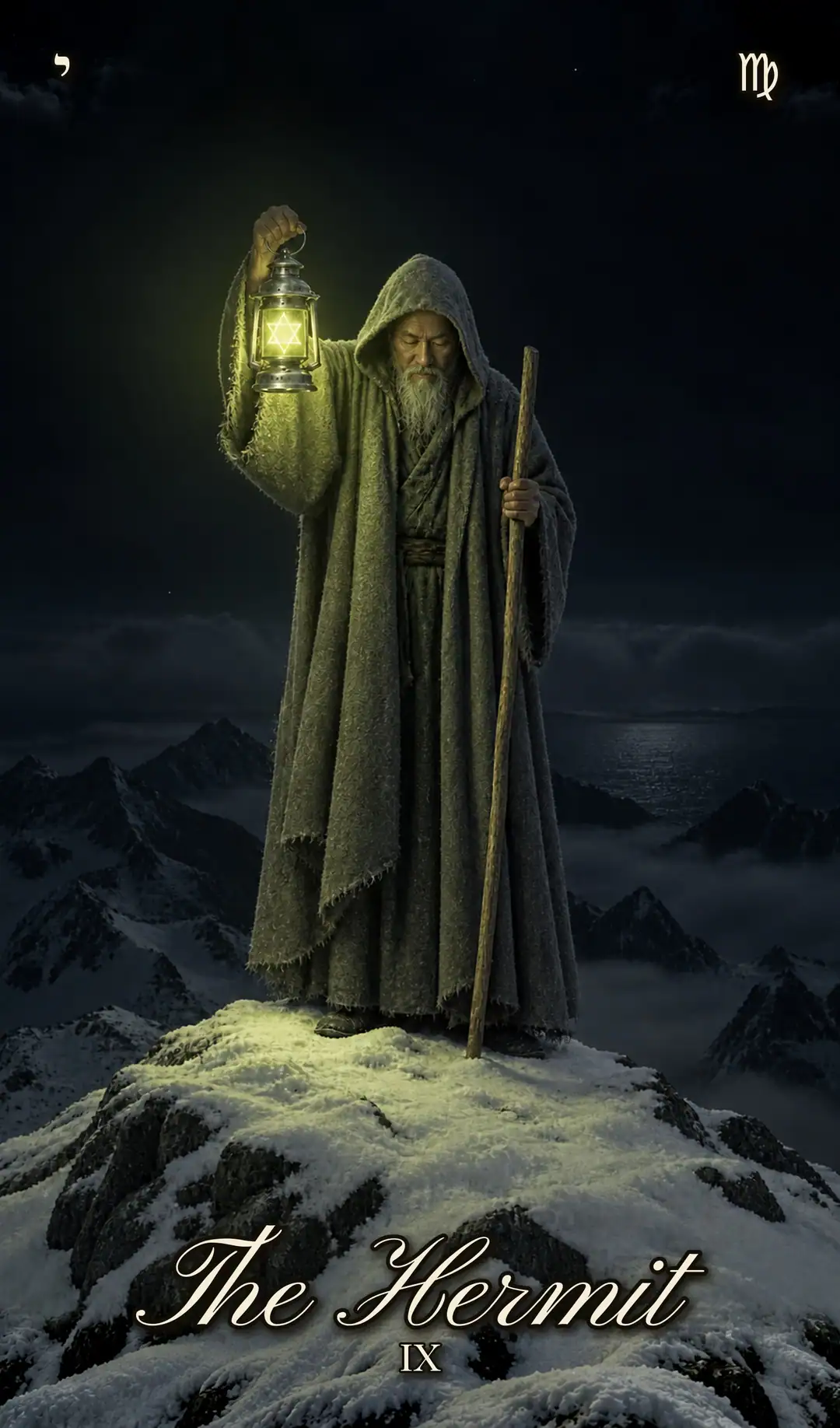 The Hermit, Pisces deck