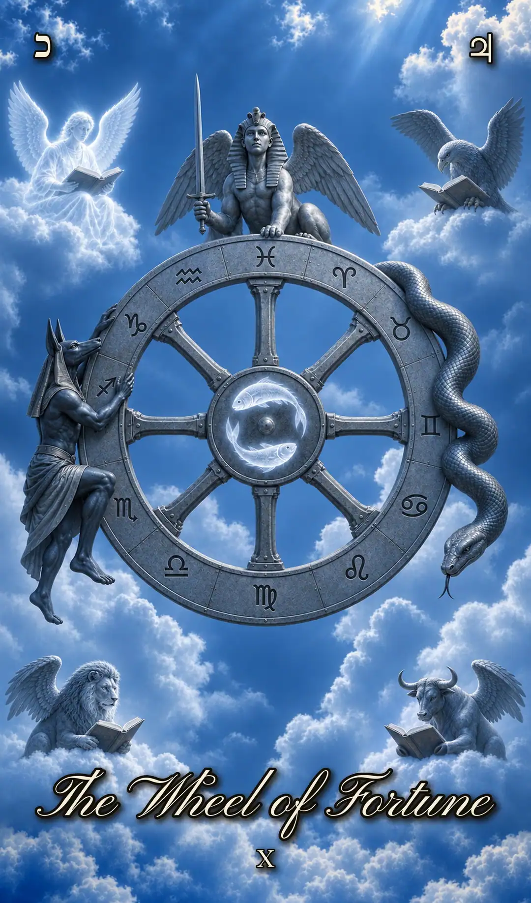 The Wheel of Fortune, Pisces deck